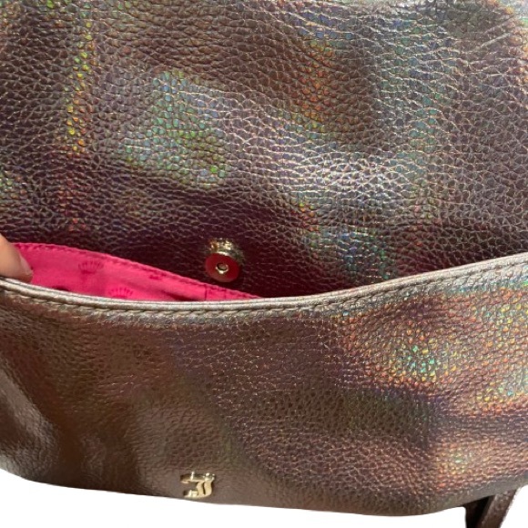 Juicy Couture Iridescent Tunnel Crossbody Shoulder Bag - Picture 10 of 16